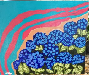 Hydrangea (24” x 20”)